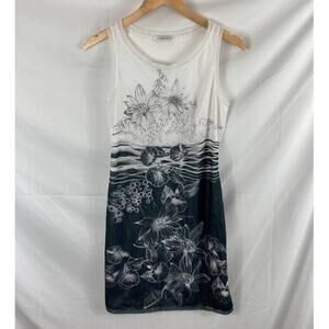 Waggon Paris Floral Mesh Overlay Dress XS